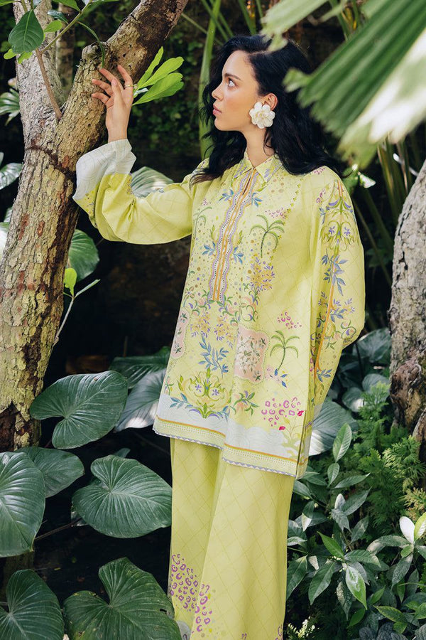 🍃 Lime Garden Bloom Co-ord Set