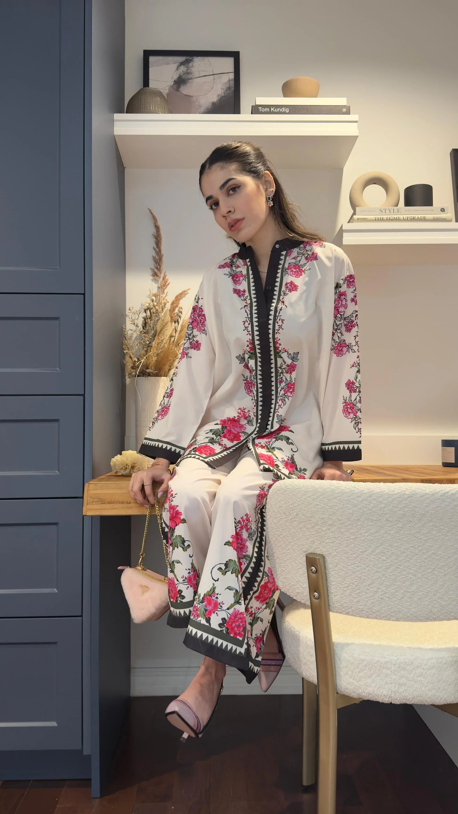 ✨ Sritya's Luxury Florse Co-ords Set